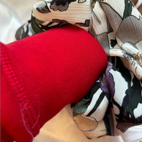 Extra large floral hair tie - Picture 5 of 6